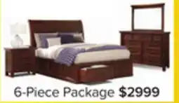 Leon's Eden 6-Piece Queen Storage Bedroom Package - Dark Brown offer