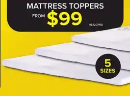 Leon's So Sleepy 2 Copper Twin Mattress Topper offer