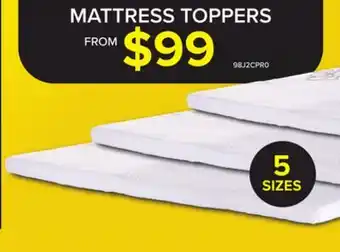 Leon's So Sleepy 2 Copper Twin Mattress Topper offer