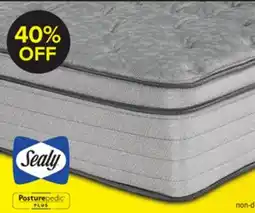 Leon's Sealy Posturepedic Plus Sterling Artemis Euro Top Luxury Firm Queen Mattress offer