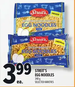 Metro STREIT'S EGG NOODLES offer