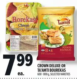 Metro CROWN DELUXE OR TA'AMTI BOUREKAS offer