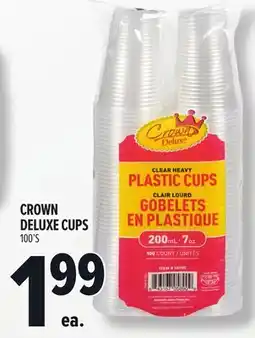 Metro CROWN DELUXE CUPS offer