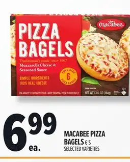Metro MACABEE PIZZA BAGELS offer