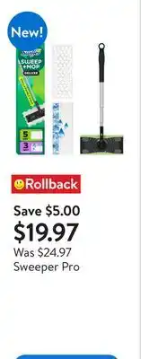 Walmart Sweeper Pro offer