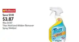 Walmart Tilex Mold and Mildew Remover Spray 9446ml offer