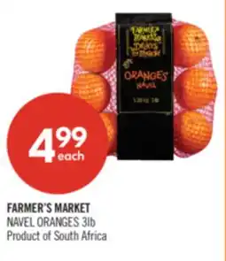 Shoppers Drug Mart FARMER'S MARKET NAVEL ORANGES 3lb offer