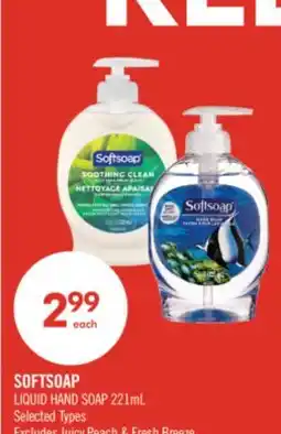 Shoppers Drug Mart SOFTSOAP LIQUID HAND SOAP offer