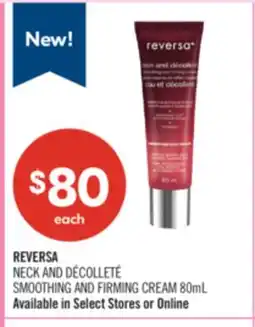 Shoppers Drug Mart REVERSA SMOOTHING AND FIRMING CREAM 80mL offer
