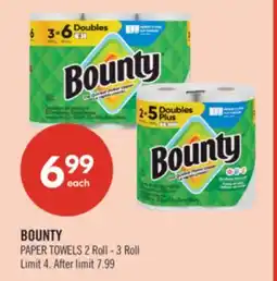 Shoppers Drug Mart BOUNTY PAPER TOWELS offer