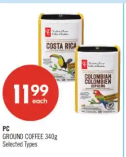 Shoppers Drug Mart PC GROUND COFFEE offer