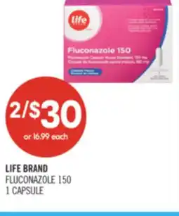 Shoppers Drug Mart LIFE BRAND FLUCONAZOLE 150 offer