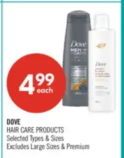 Shoppers Drug Mart DOVE HAIR CARE PRODUCTS offer