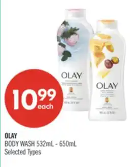 Shoppers Drug Mart OLAY BODY WASH offer