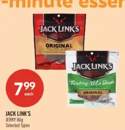 Shoppers Drug Mart JACK LINK'S JERKY offer