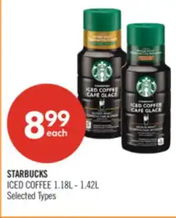 Shoppers Drug Mart STARBUCKS ICED COFFEE 1.18L - 1.42L offer