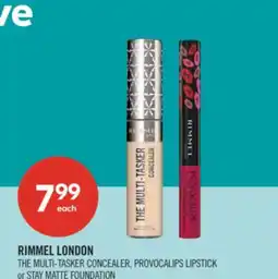 Shoppers Drug Mart RIMMEL LONDON offer