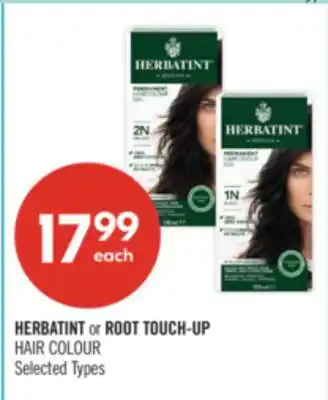 Shoppers Drug Mart HERBATINT or ROOT TOUCH-UP offer