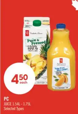 Shoppers Drug Mart PC JUICE offer