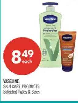 Shoppers Drug Mart VASELINE SKIN CARE PRODUCTS offer