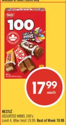 Shoppers Drug Mart NESTLÉ ASSORTED MINIS offer