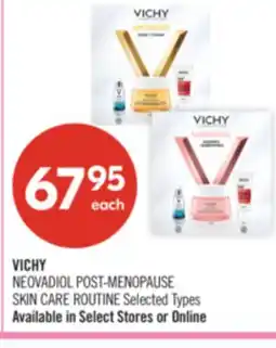 Shoppers Drug Mart VICHY NEOVADIOL POST-MENOPAUSE SKIN CARE ROUTINE offer