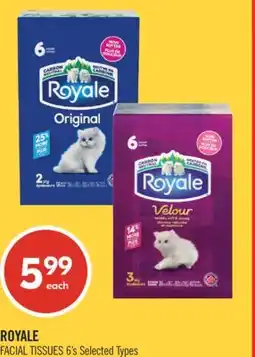 Shoppers Drug Mart ROYALE FACIAL TISSUES offer