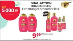 Rexall OGX Bond Protein Repair Hair Care offer