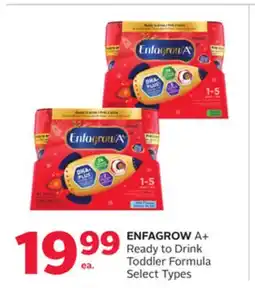 Rexall ENFAGROW A + Ready to Drink Toddler Formula offer