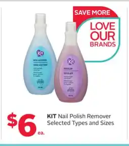 Rexall KIT Nail Polish Remover offer