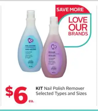 Rexall KIT Nail Polish Remover offer