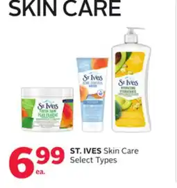 Rexall ST. IVES Skin Care offer