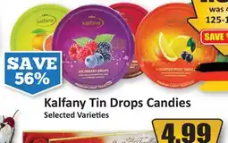 Starsky Kalfany Tin Drops Candies offer