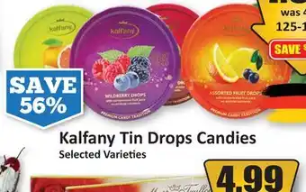 Starsky Kalfany Tin Drops Candies offer