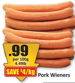 Starsky Pork Wieners offer