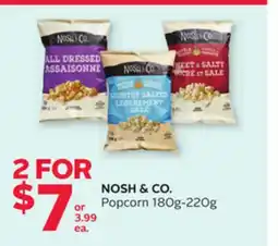 Rexall NOSH & CO. Popcorn offer