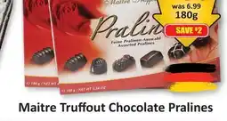 Starsky Maitre Truffout Chocolate Pralines offer