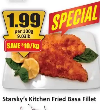 Starsky Starsky's Kitchen Fried Basa Fillet offer