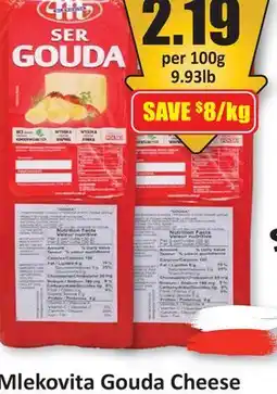 Starsky Mlekovita Gouda Cheese offer