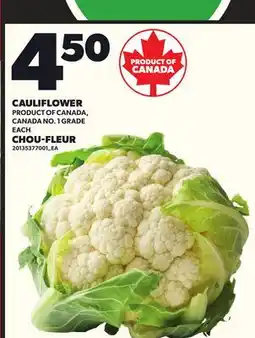 Independent City Market CAULIFLOWER offer