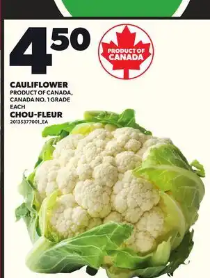 Independent City Market CAULIFLOWER offer