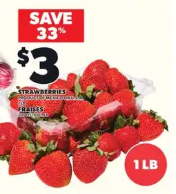 Independent City Market STRAWBERRIES, 1 LB offer