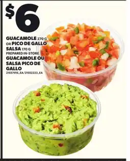 Independent City Market GUACAMOLE, 270 G OR PICO DE GALLO SALSA, 170 G offer