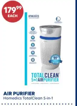Wellwise by Shoppers AIR PURIFIER Homedics TotalClean offer