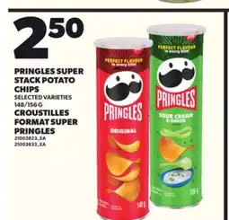Independent City Market PRINGLES SUPER STACK POTATO CHIPS, 148/156 G offer