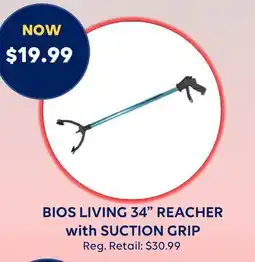 Wellwise by Shoppers BIOS LIVING 34 REACHER with SUCTION GRIP offer