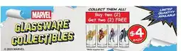 Independent City Market MARVEL GLASSWARE COLLECTIBLES offer