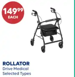 Wellwise by Shoppers ROLLATOR Drive Medical offer