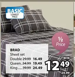 JYSK BRAD Sheet set offer