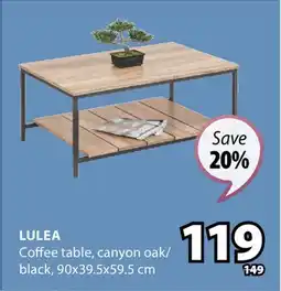 JYSK LULEA Coffee table offer
